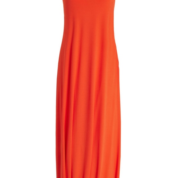 New with tags - designer TOVE Red Strapless Sundress Cocktail - Picture 4 of 4